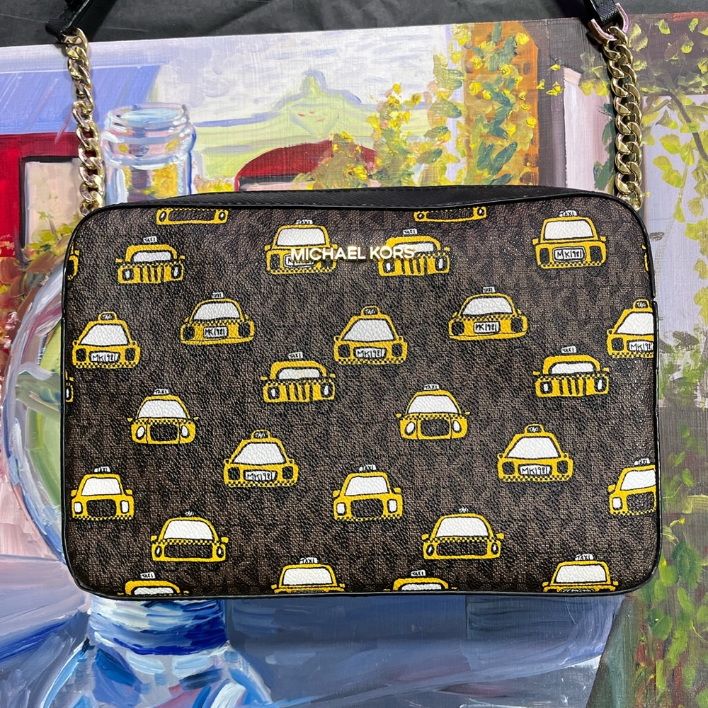 michael kors taxi cross body